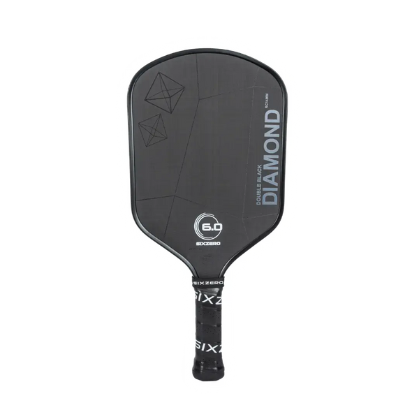Six Zero Double Black Diamond - Best Value T700 Carbon Fiber Pickleball Paddle
